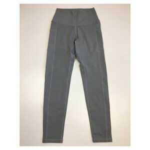 COLORFUL KOALA Gray Pull On Activewear Leggings